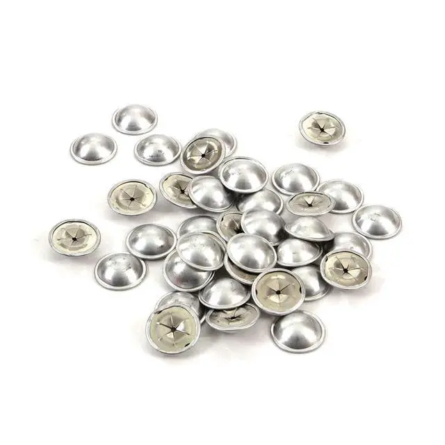 Alt view image 2 of 2 - Insulation Dome Cap Washers (1000, Aluminum) Click for Package Quantity Options, Made in USA