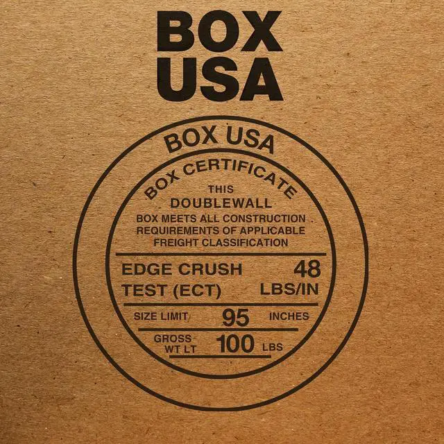 Alt view image 4 of 5 - 5 Pack of Heavy-Duty Double Wall Corrugated Cardboard Boxes, 36" L x 24" W x 12" H, Kraft, Shipping, Packing and Moving