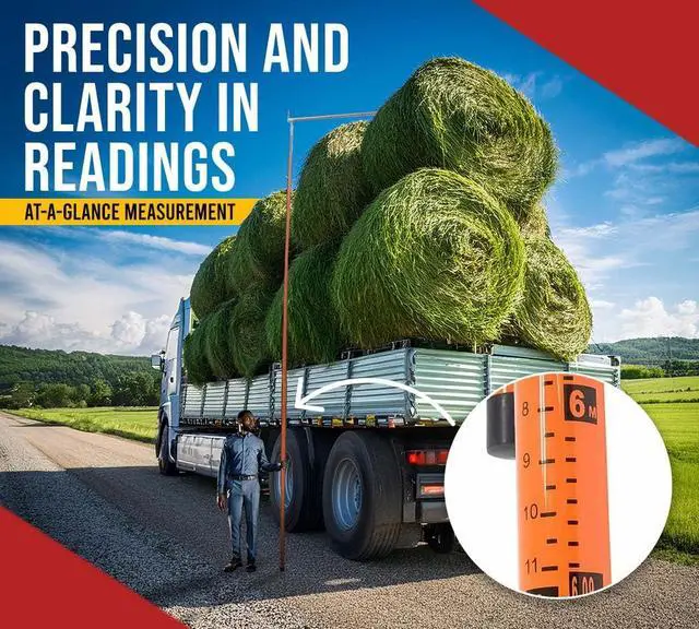 Alt view image 4 of 6 - Load Height Measuring Stick - 6' to 20' (2 Pack)