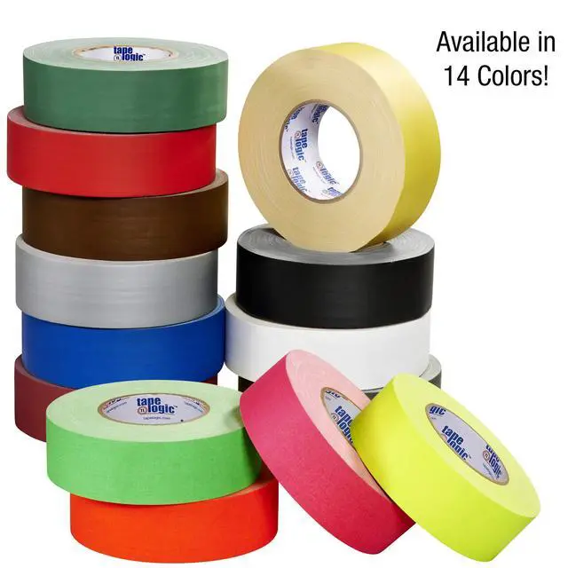 Alt view image 3 of 3 - (3 Pack) Multipurpose Green Gaffers Tape, 2 Inch x 60 Yards, Heavy Duty 11 Mil Thick - Easy Tear, Non-Reflective, Residue Free, Floor Marking and Social Distancing