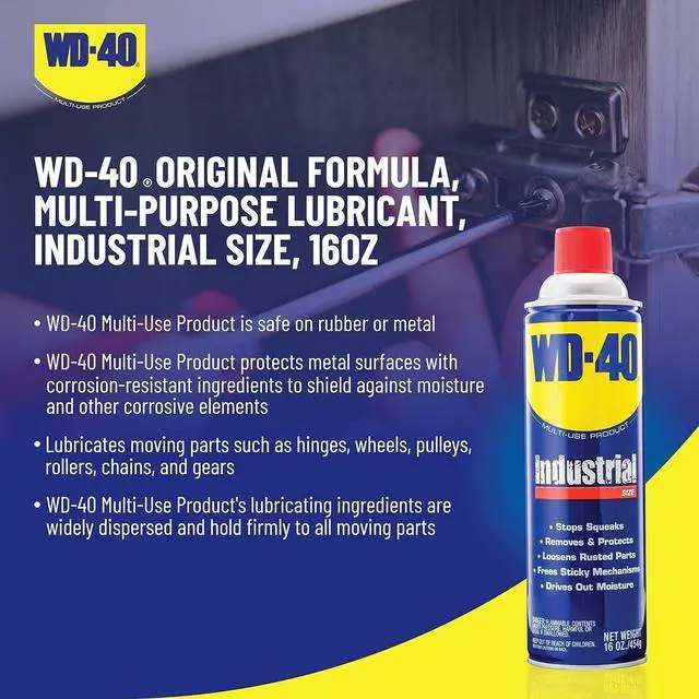 Alt view image 3 of 5 - 490088 Industrial Lubricant, 16 oz. - Quantity 12