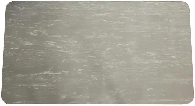 Main image of Durable Grand-Stand Vinyl Anti-Fatigue Floor Mat, 3' x 5', Marble Gray