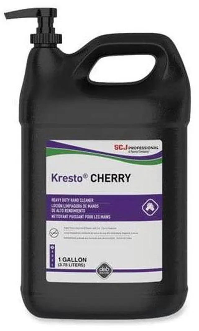 Main image of Kresto Cherry Heavy Duty Hand Cleaner KCH1G 4/1 Gallon Containers W/Pumps