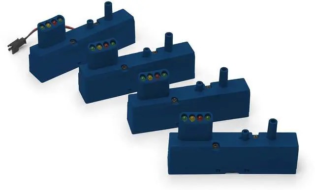 Main image of CPR Feedback Monitor for Professional Series Adult Manikins (4 Pack) - RPP-Amon-4 | Replacement CPR rate monitors for Professional adult manikins; 4-pack restores visual compression feedback