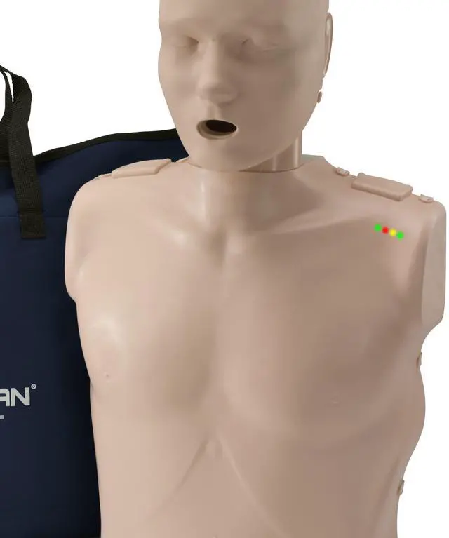 Alt view image 3 of 3 - CPR Feedback Monitor for Professional Series Adult Manikins (4 Pack) - RPP-Amon-4 | Replacement CPR rate monitors for Professional adult manikins; 4-pack restores visual compression feedback