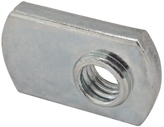 Main image of 8020, 30-1961, 30 Series M6 x 1.0 Offset Threaded Slide in Economy T-Nut Steel T-Slot Accessories for Aluminum Extrusion Hardware Nuts (500 Pack)