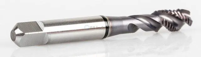 Alt view image 4 of 4 - 1 3 FL Spiral Combo Tap Set HSS-Ex TiCN Coated - M3, M4, M5, M6, M8, M10, M12