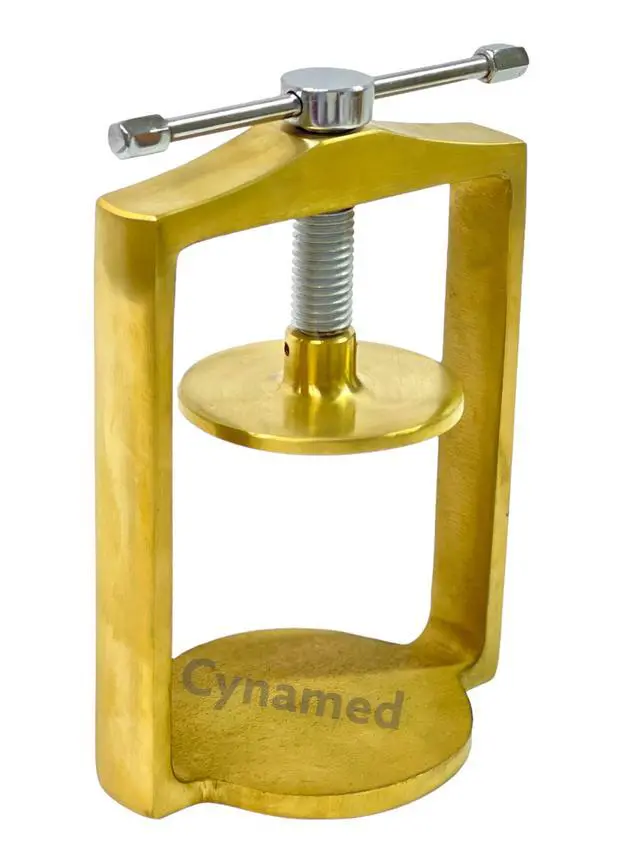 Alt view image 5 of 5 - Premium Dental Laboratory LAB Spring Press Compress W/Two Brass Denture Flask ()
