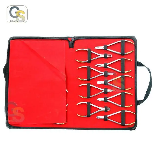 Alt view image 2 of 3 - 18 Pcs Basic Orthodontics Dental Instruments Set Composite Set Premium Stainless Steel DN-2123 by G.S Online Store