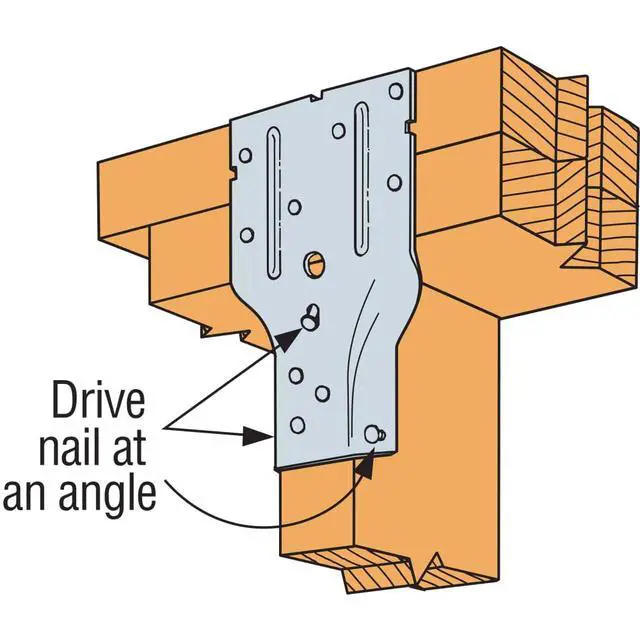 Alt view image 5 of 6 - SP2 Stud-Plate Tie - 3-1/2-in. x 6-5/8-in., Zinc Galvanized 20-Gauge Steel Construction, Stud-to-Plate Connections to Resist Uplift, Wind, and Seismic Forces