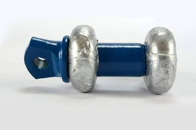 Alt view image 3 of 6 - TEMCo 1/2" x 2 Ton D Ring Bow Shackle with Screw Pin Clevis (Rigging/Towing/Off Road) 25 Lot