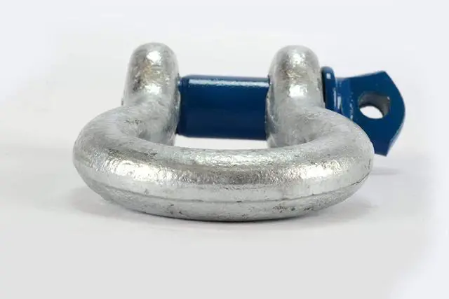 Alt view image 5 of 6 - TEMCo 1/2" x 2 Ton D Ring Bow Shackle with Screw Pin Clevis (Rigging/Towing/Off Road) 25 Lot