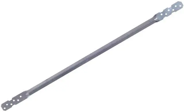 Main image of LTB20 Light Tension Bridging Connector - 19-1/2 in. Length, 2x8 & 2x10 Joist Size, Heavy Duty 22-Gauge Steel Construction, Zinc Galvanized Finish