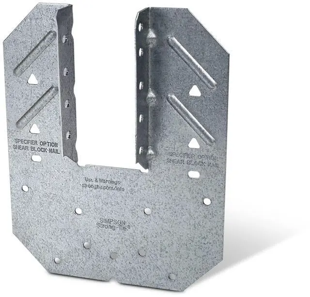 Main image of H10AZ H10A 18-Gauge ZMAX Galvanized Hurricane Tie (Pack of 50)