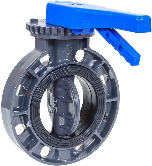 Main image of RKLV6B PVC Butterfly Valve, 6"