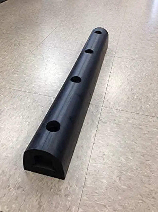Main image of Rubber Dock Bumper 24x3x2.5" Supreme Morgan Box Truck Maxon Liftgate Trailer - Pack of 2