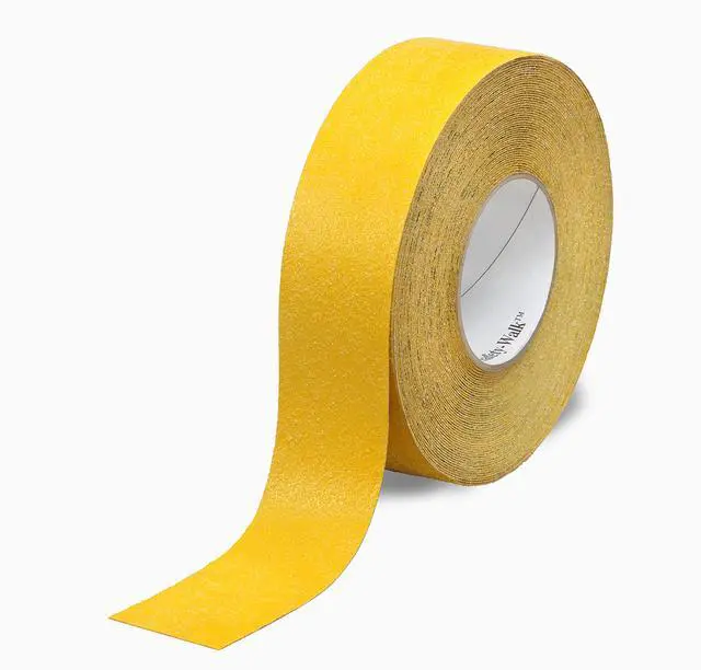 Alt view image 2 of 3 - Safety-Walk Slip-Resistant General Purpose Tapes & Treads 630-B, Safety Yellow, 2 in x 60 ft, 2/Case