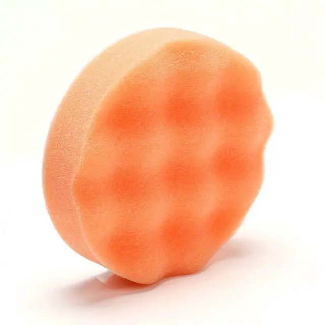 Main image of Finesse-It Buffing Pad - Orange Foam Buffing Pad for Finesse-It Compound - Hook-and-Loop Attachment - Paint Shop Pad - 3.25" - 2648