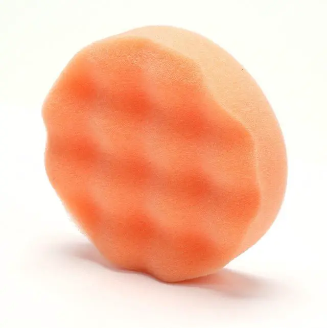 Alt view image 5 of 6 - Finesse-It Buffing Pad - Orange Foam Buffing Pad for Finesse-It Compound - Hook-and-Loop Attachment - Paint Shop Pad - 3.25" - 2648