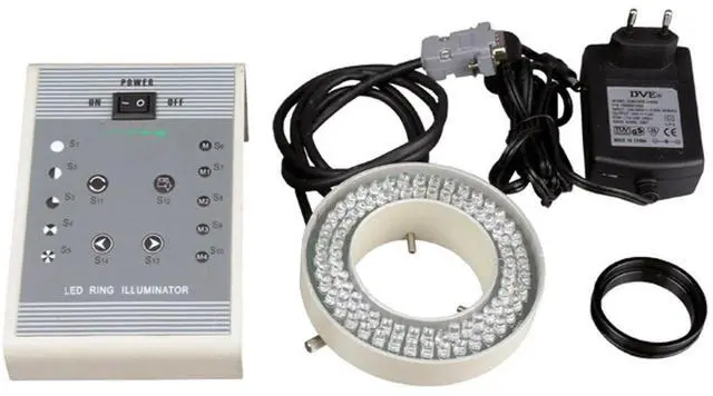 Main image of LED-80AM 80-LED Lighting-Direction-Variable Microscope Ring Illuminator