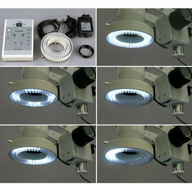 Alt view image 3 of 6 - LED-80AM 80-LED Lighting-Direction-Variable Microscope Ring Illuminator