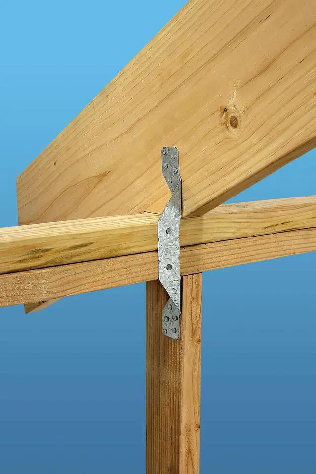 Alt view image 5 of 6 - H2A H2A 18-Gauge Galvanized Hurricane Tie (Pack of 100)