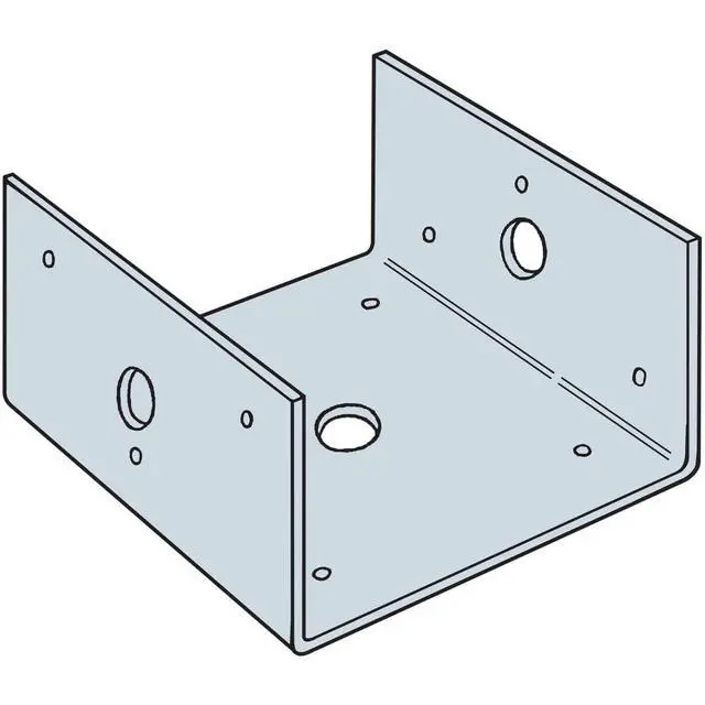 Alt view image 5 of 6 - BC60 BC Galvanized Post Base for 6X (Pack of 10)
