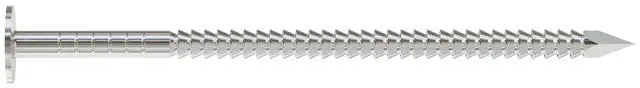 Main image of T1010ARN5 Roofing Nail - 3 in. x 0.131 in. Annular Ring Shank Increases Withdrawal Resistance, Type 316 Stainless Steel, Diamond Point, Full Round Head (5 lb.)