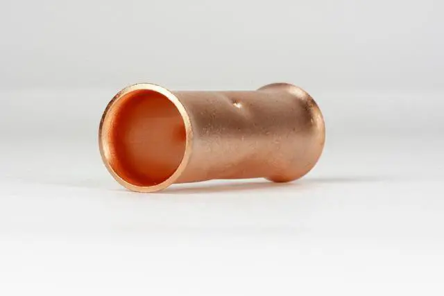 Alt view image 6 of 6 - 3/0 AWG Butt Splice Connector Bare Copper Uninsulated Gauge. 100 Pack