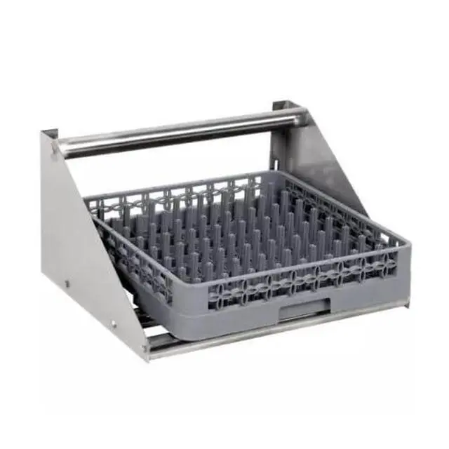 Alt view image 6 of 6 - Premium Stainless Steel Tubular Glass Rack Shelf 22" Wall Mounted | NSF Certified | Commercial Bar & Restaurant Glass Holder Shelf (22")