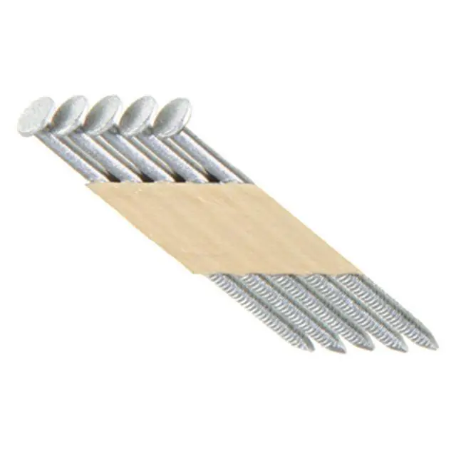 Alt view image 2 of 3 - Paper Tape Collated Offset Round Head 30 Degree Framing Nails 304 Stainless Steel - 1000 Count Box (3-1/4" x 0.131")