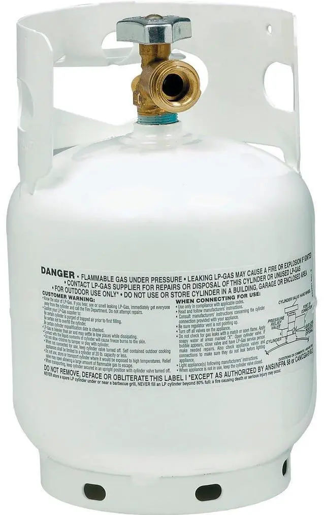 Main image of Tank Propane Cylinder 5 Lb. 1.2 Gal