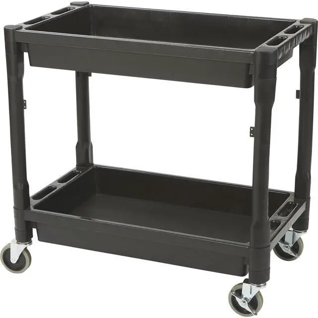 Main image of Poly Service Cart - 300-Lb. Capacity