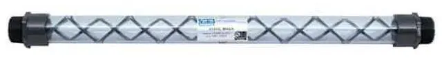 Main image of Clear PVC Schedule 40 Pipe Mixer: 1-1/2 (in) NPT(M), 12 Elements