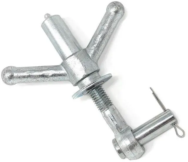 Alt view image 2 of 2 - Greasable Wingnut Assembly for Manways, 5/8" Eye Bolt, 5-1/2" Long, Pack of 6 (WNA-1010-0002-B)