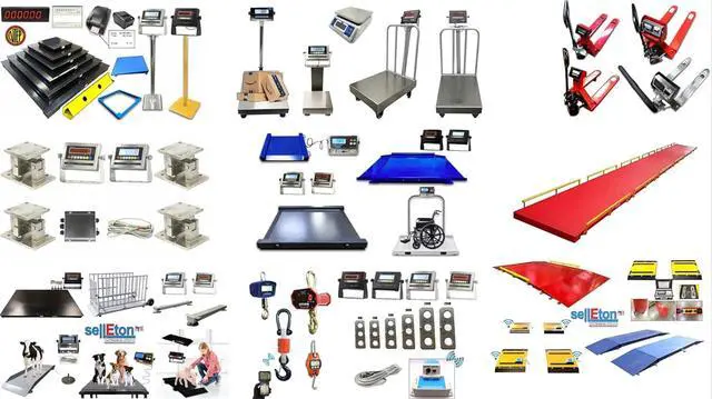 Alt view image 4 of 4 - SellEton PS-IN202 NTEP Legal for Trade LCD Indicator use for Weigh Scales | Compatible with Any Floor Scale