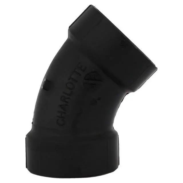 Alt view image 5 of 6 - 1 1/2 DWV 1/8 BEND HUB X HUB DWV (DRAIN, WASTE AND VENT) (100 Unit Box)