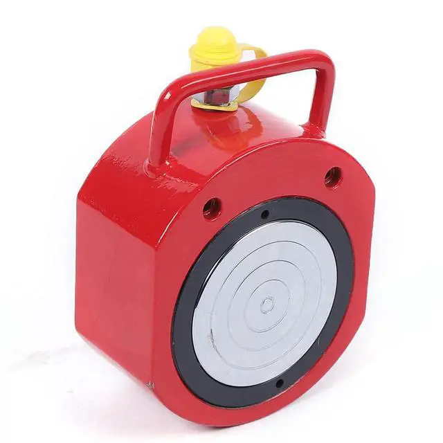 Alt view image 3 of 6 - 100 Ton Hydraulic Cylinder Jack,Pancake Cylinder Ram, Flat Lift Cylinder 16MM, Body Jack, Mini Hydraulic Floor Jack for Steel, Bridges, Machinery