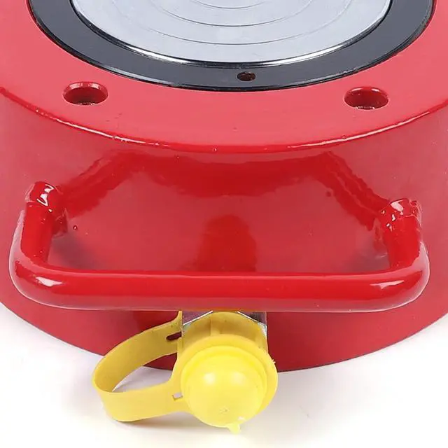Alt view image 6 of 6 - 100 Ton Hydraulic Cylinder Jack,Pancake Cylinder Ram, Flat Lift Cylinder 16MM, Body Jack, Mini Hydraulic Floor Jack for Steel, Bridges, Machinery
