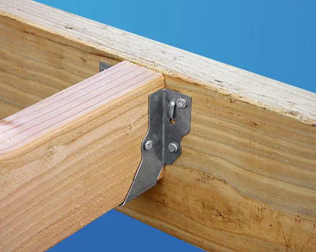 Alt view image 3 of 4 - LU28R-18 LU Galvanized Face-Mount Joist Hanger for 2x8 Rough (Pack of 50)