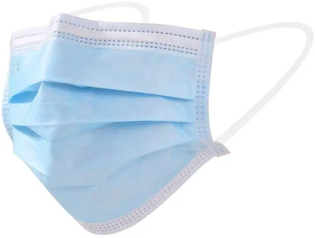 Main image of 2000 Pcs Tigris Disposable Face Mask | Earloop Face Mask 3-Ply Protection Face Masks 4.0g | Disposable Breathable Mask for Adult, Home, Office, Daily Wear - Blue