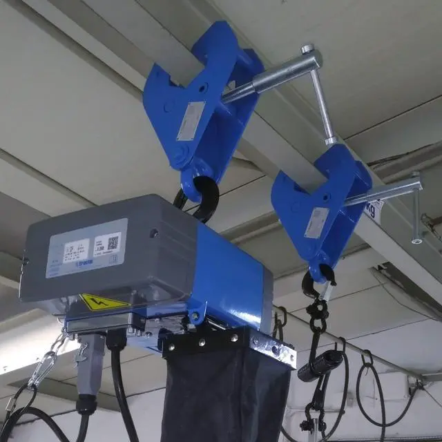 Alt view image 5 of 6 - Corso Beam Clamp - Adjustable Clamp | 2 Ton - 4400 lbs Load Capacity | 3 to 9 Inch Opening | Heavy Duty Design & Industrial Strength | LT-2B Model CC07019