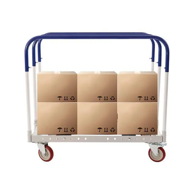 Alt view image 2 of 6 - 1500 lbs Panel Dolly Cart, 20" x 35" Drywall Cart, Heavy-Duty Drywall Sheet Carts, Mattress Dolly for Transport Heavy Objects, Planks, Folding Tables, Folding Chairs