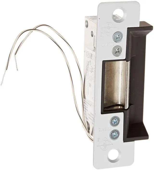 Main image of 7100 Series Clear Anodized Zinc Aluminum Alloy Electric Strike, 24 VDC (Pack of 1)