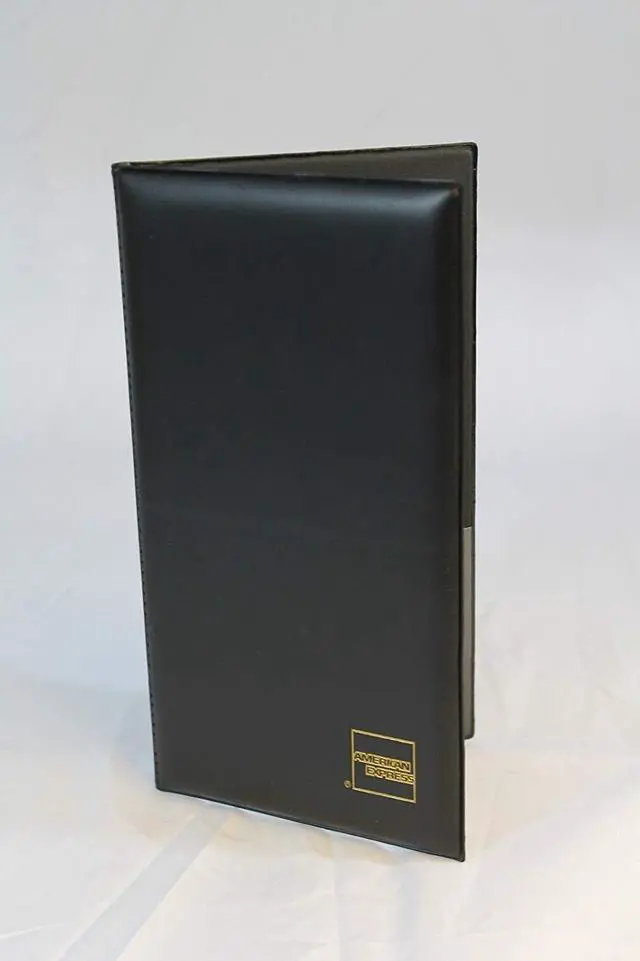 Main image of 25 Pack - Folding Guest Check Presenters for Restaurants