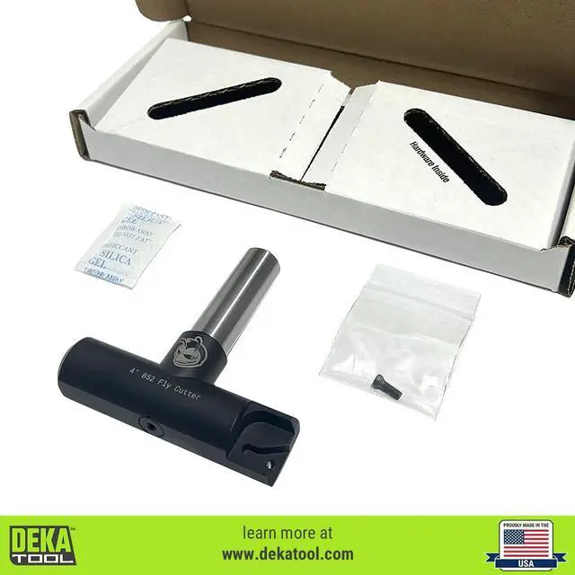Alt view image 5 of 5 - B52 Fly Cutter, 4" Cutting Diameter, Single Insert Milling Cutter, Manufactured in The USA