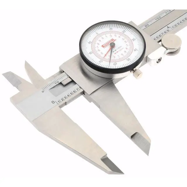 Alt view image 4 of 4 - 17-967-1 Dual Scale Inch Metric Dial Caliper: 0" to 12" (0 to 300mm) Range