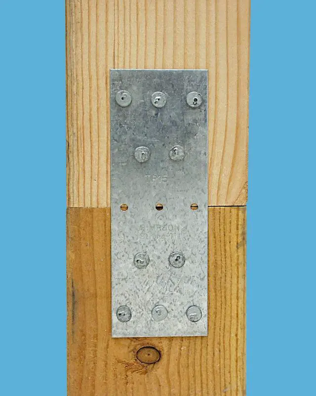 Alt view image 5 of 6 - TP15 TP 1-13/16 in. x 5 in. 20-Gauge Galvanized Tie Plate (Pack of 150)