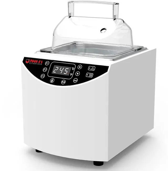 Main image of Water Bath - Digital 2 Liter Laboratory Electric Water Bath with Precise Temperature Control, Double Safety Features, and Easy to Read LED Display, Model WB101