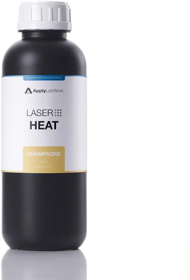 Main image of Prototype Engineering Resins, Compatible for SLA Printers/Laser-Based Printers, Heat Resistant, Precise Models, Holds its Shapes with high Thermal Stability, 1 Liter, Champagne Color